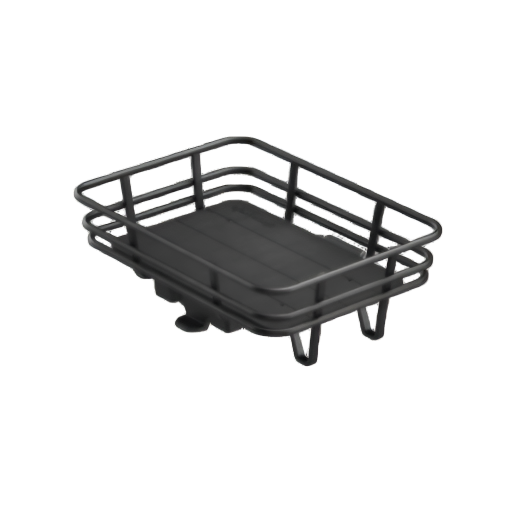 Electric Two Cargo Basket Black